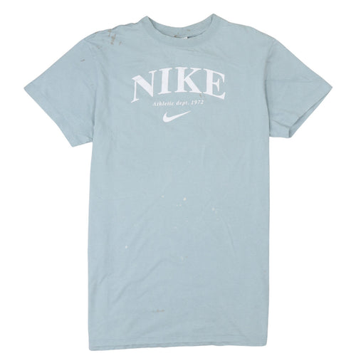 Nike Men's Blue Crew Neck Short Sleeve Graphic T-Shirt Size S