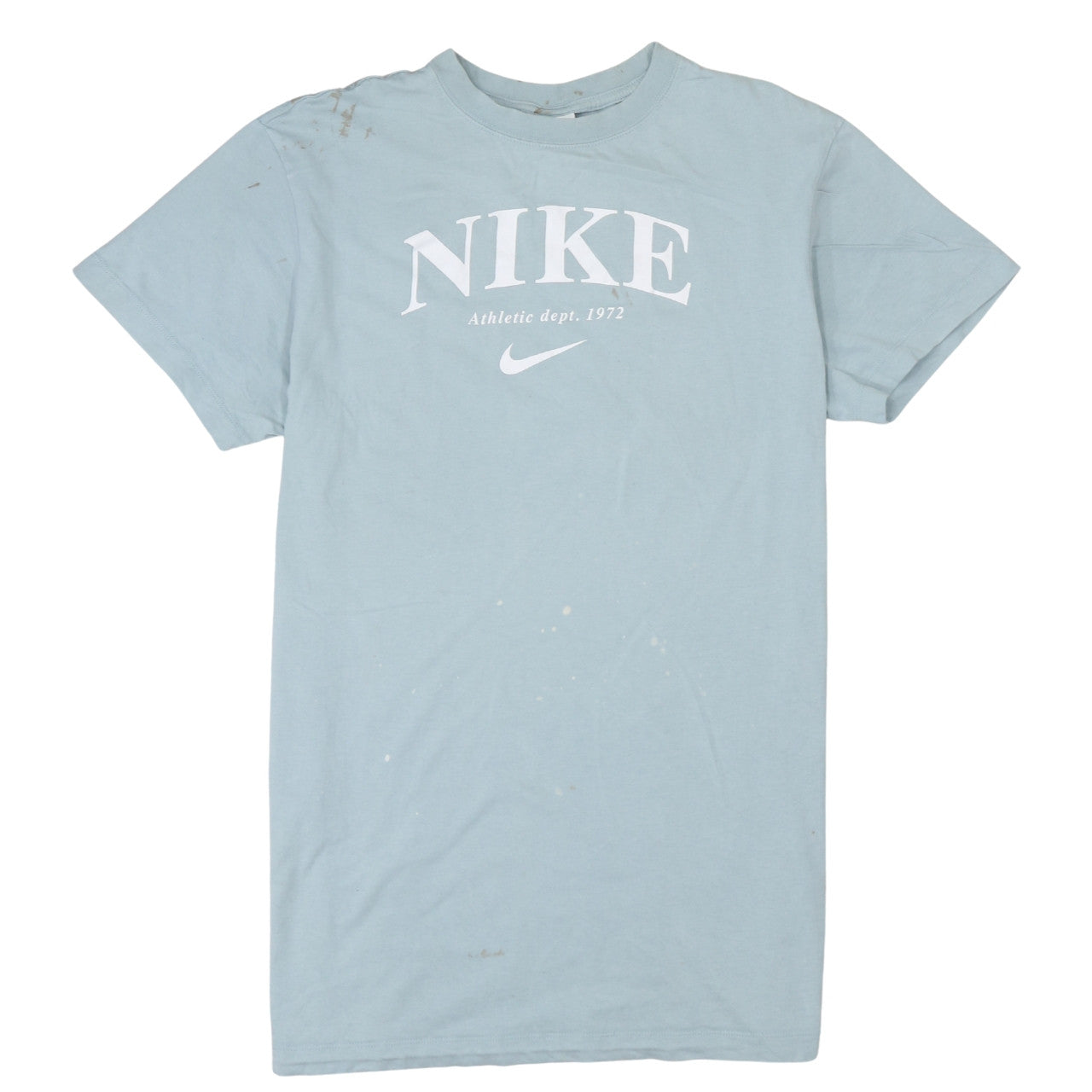 Nike Men's Blue Crew Neck Short Sleeve Graphic T-Shirt Size S