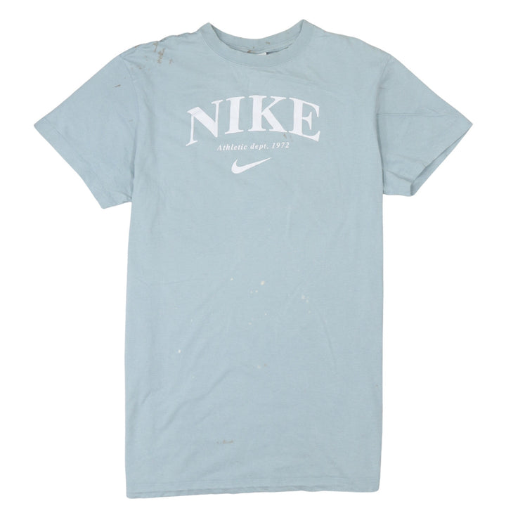 Nike Men's Blue Crew Neck Short Sleeve Graphic T-Shirt Size S