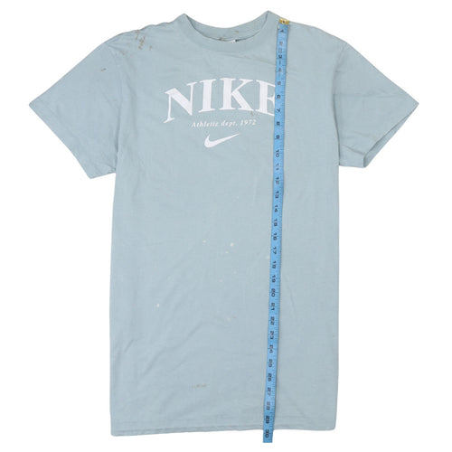Nike Men's Blue Crew Neck Short Sleeve Graphic T-Shirt Size S