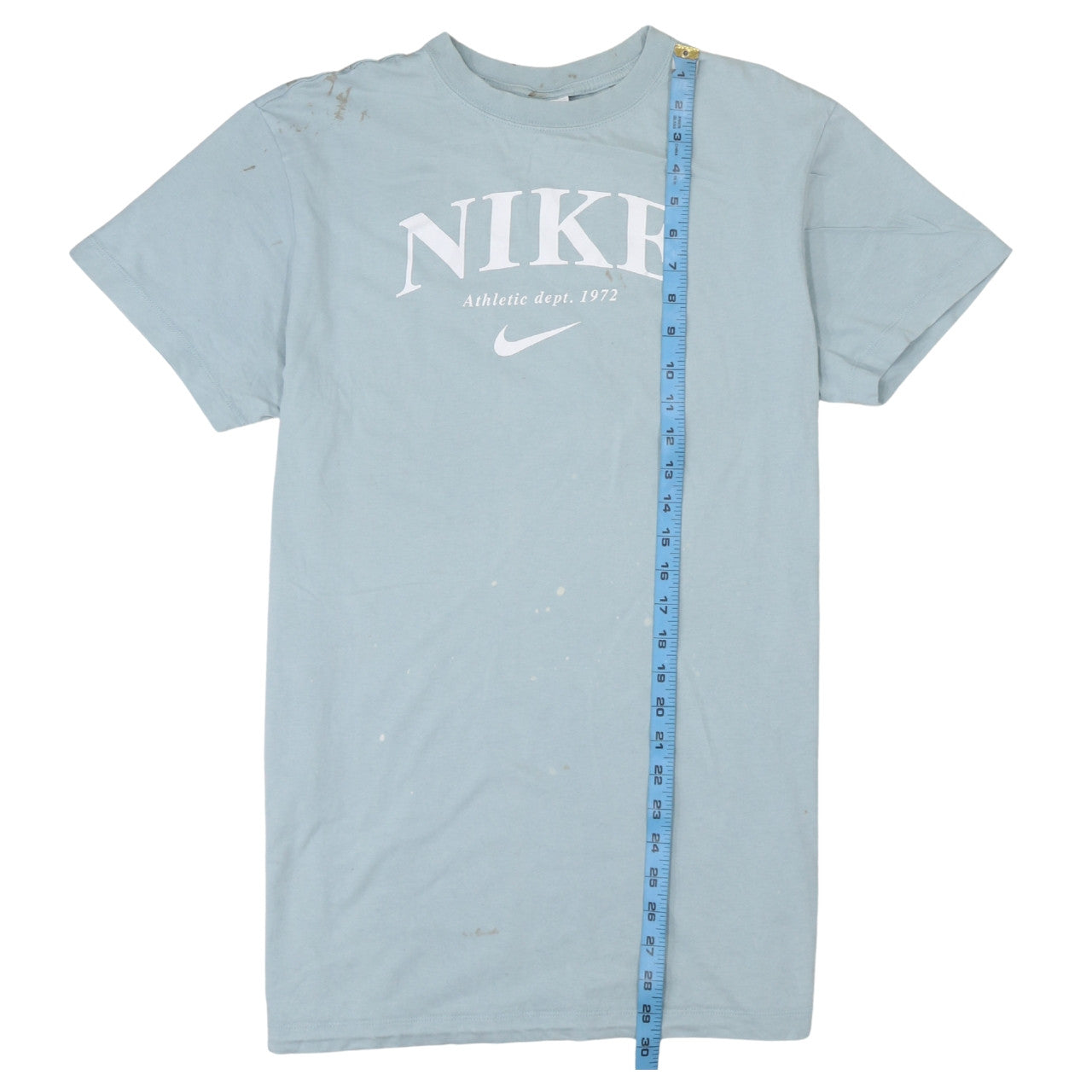 Nike Men's Blue Crew Neck Short Sleeve Graphic T-Shirt Size S
