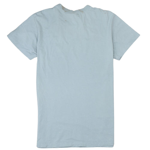 Nike Men's Blue Crew Neck Short Sleeve Graphic T-Shirt Size S