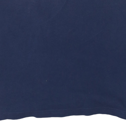 Puma Men's Blue XL Regular Fit Short Sleeve Polo Shirt