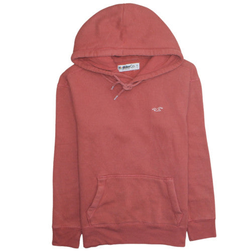 Hollister Co. Women's Pink Pullover Hoodie XS Regular Cotton Blend