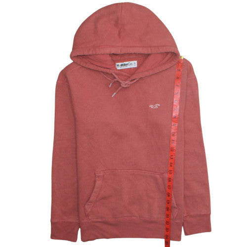 Hollister Co. Women's Pink Pullover Hoodie XS Regular Cotton Blend