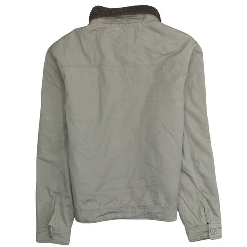 Kappa Men’s Beige Cotton Bomber Jacket Lined Size L