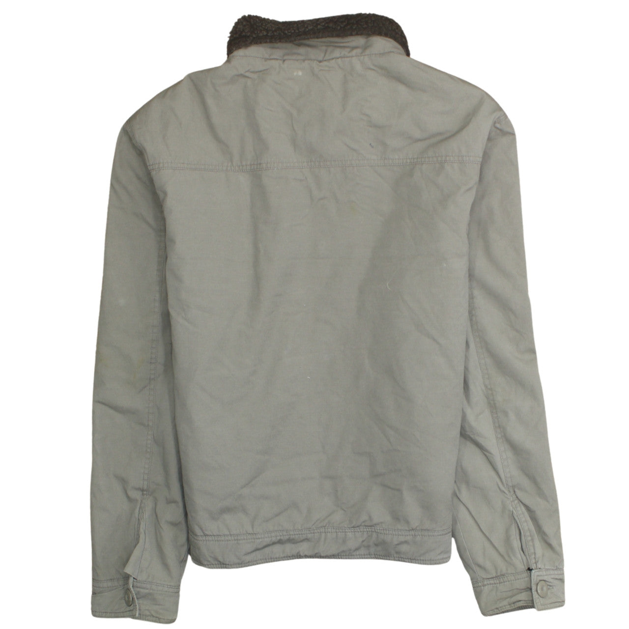 Kappa Men’s Beige Cotton Bomber Jacket Lined Size L