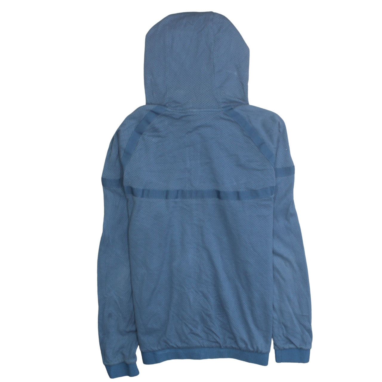 Nike Men's Blue Full Zip Hoodie Size L Lightweight Cotton