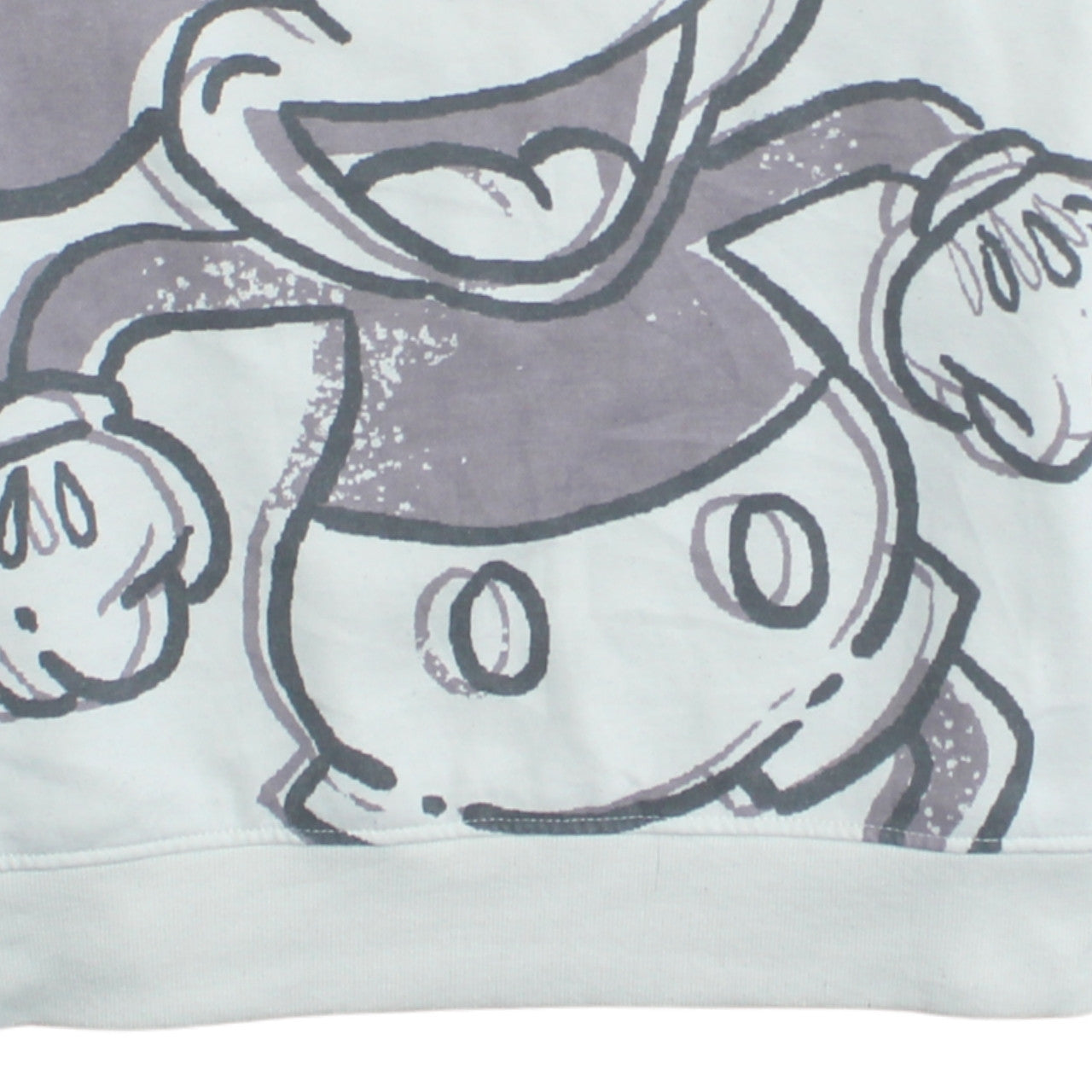 Disney Women White Mickey Mouse Pullover Sweatshirt Size M