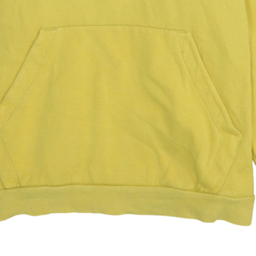 Jordan Men's Yellow Pullover Hoodie XL Cotton Blend Streetwear