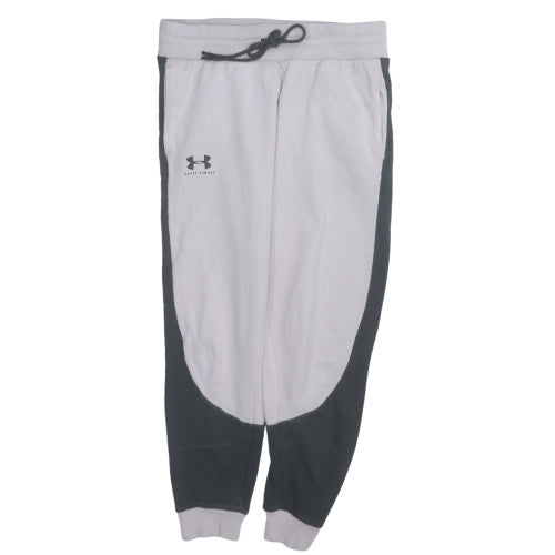 Under Armour Womens Grey Jogger Trousers Size M Fleece Comfort Fit