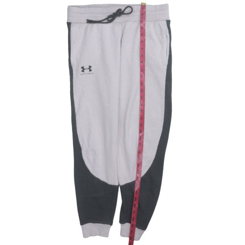 Under Armour Womens Grey Jogger Trousers Size M Fleece Comfort Fit