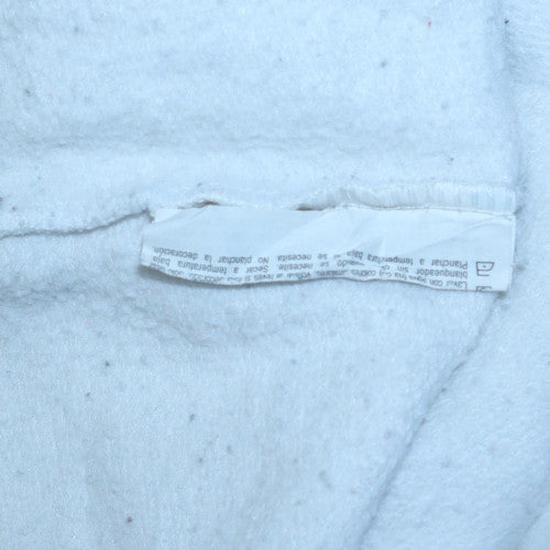 Champion Men's White Small Pullover Sweatshirt Crew Neck Logo