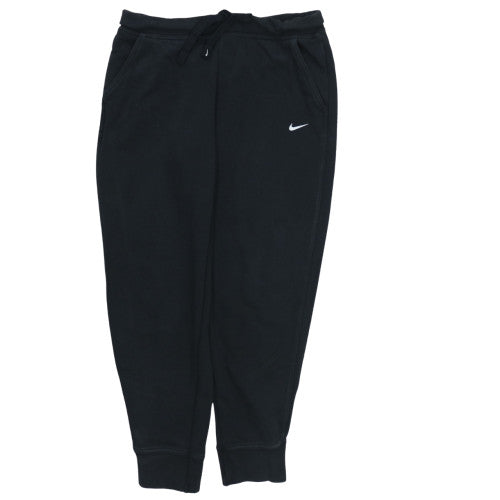 Nike Women's Black Dri-FIT Jogger Trousers Size M