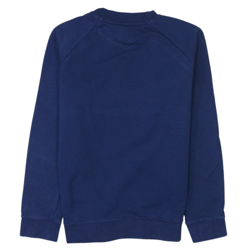 Adidas Women's Blue Crew Neck Pullover Sweatshirt Size 14