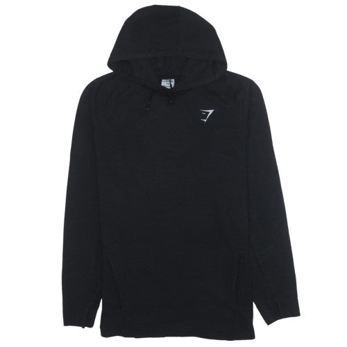 Gymshark Mens Black 2XL Pullover Hoodie Athletic Fit