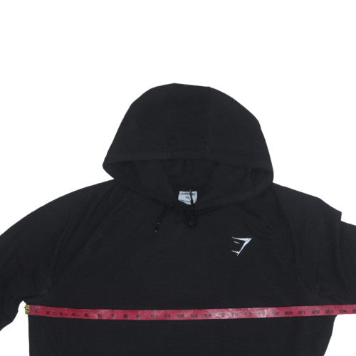 Gymshark Mens Black 2XL Pullover Hoodie Athletic Fit