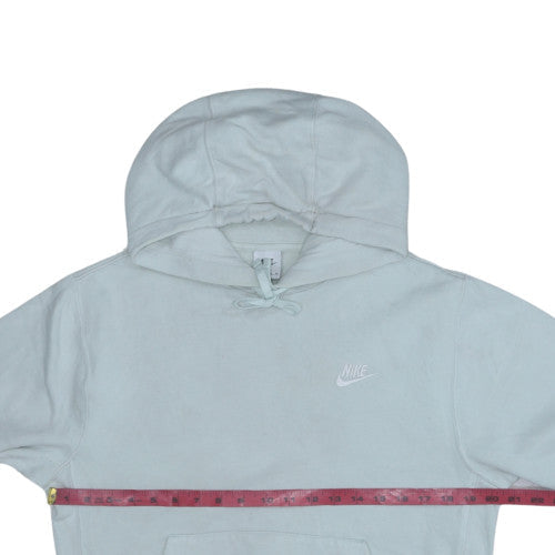 Nike Mens White XS Pullover Hoodie Fleece Sweatshirt