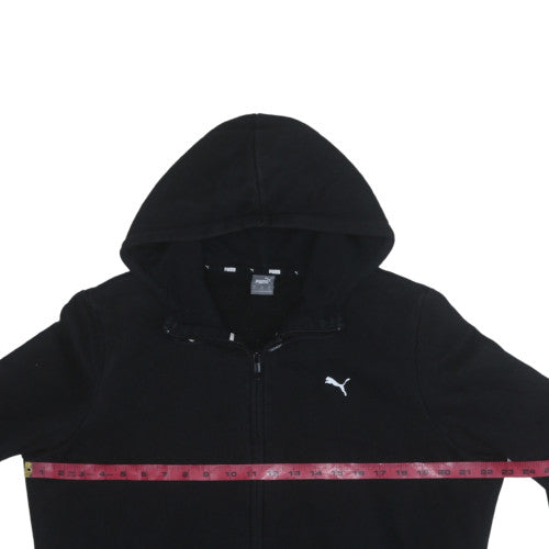 Puma Mens Black XL Full Zip Hoodie Sweatshirt Classic Style
