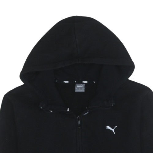 Puma Mens Black XL Full Zip Hoodie Sweatshirt Classic Style
