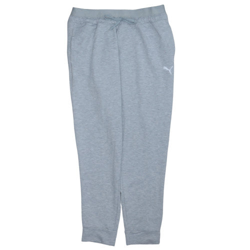 Puma Men's Grey M Jogger Sweatpants Elastic Waist Drawstring