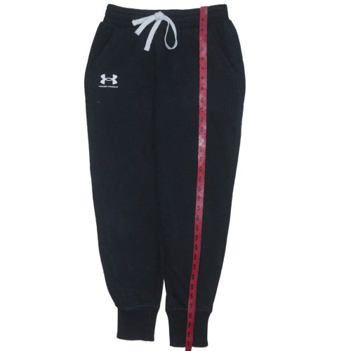 Under Armour Women's Black Fleece Jogger Trousers XS