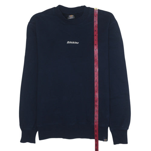Dickies Men's Navy Crew Neck Pullover Sweatshirt Medium