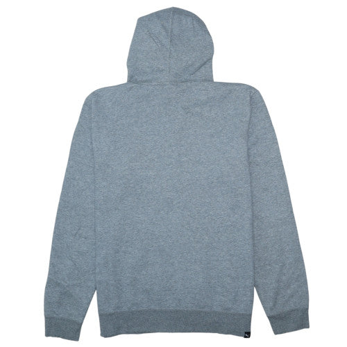 Puma Men's Grey Full Zip Hoodie Size L Regular Fit Sportswear