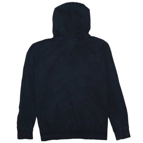 Nike Men's Black Large Pullover Hoodie with Logo and Pocket