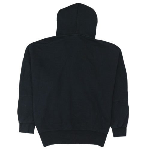 Reebok Women's Black M Pullover Hoodie Logo Cotton Blend