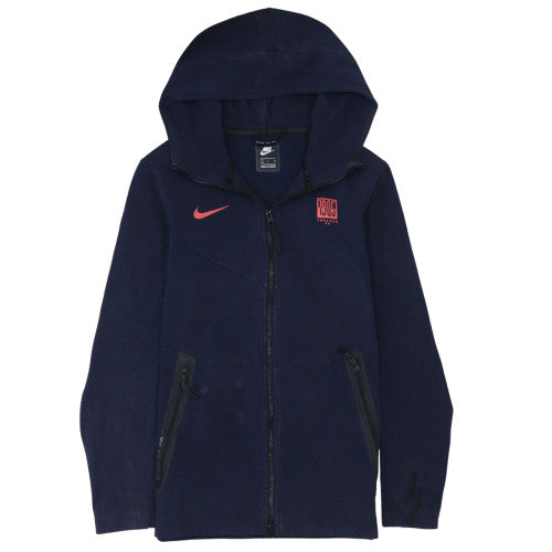 Nike Men's Blue Full Zip Hoodie Small Chelsea FC Sportswear