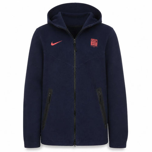 Nike Men's Blue Full Zip Hoodie Small Chelsea FC Sportswear
