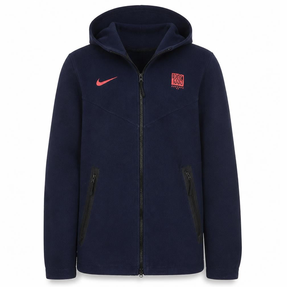Nike Men's Blue Full Zip Hoodie Small Chelsea FC Sportswear