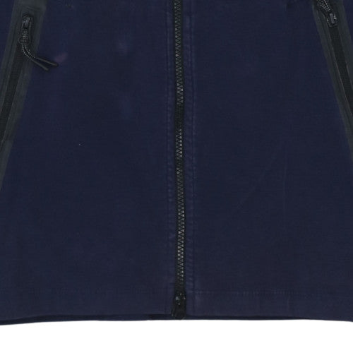 Nike Men's Blue Full Zip Hoodie Small Chelsea FC Sportswear