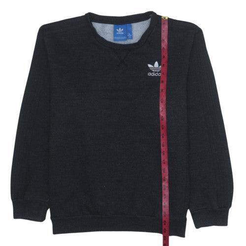 Adidas Men's Black XL Crew Neck Pullover Sweatshirt