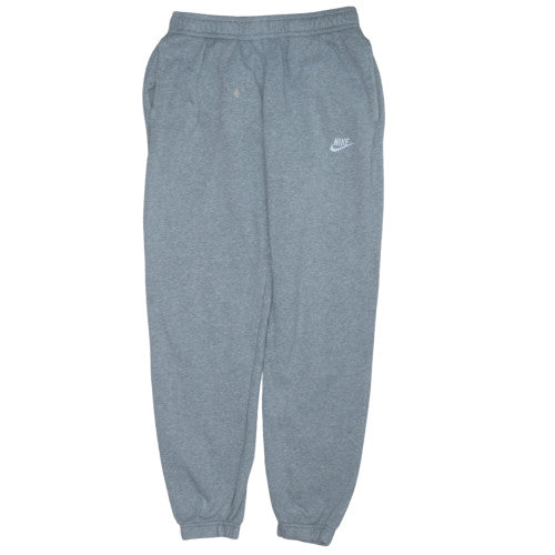 Nike Men’s Grey Regular Fit Fleece Sweatpants M