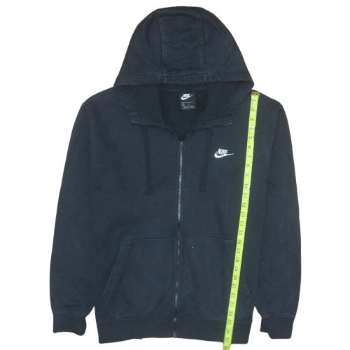 Nike Men's Black XL Full Zip Fleece Hoodie Sweatshirt