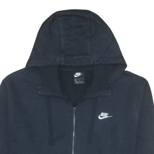 Nike Men's Black XL Full Zip Fleece Hoodie Sweatshirt