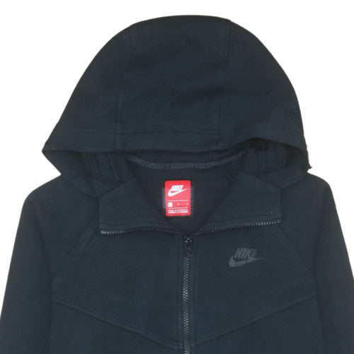 Nike Mens Black Full Zip Hoodie Size M Regular Fit