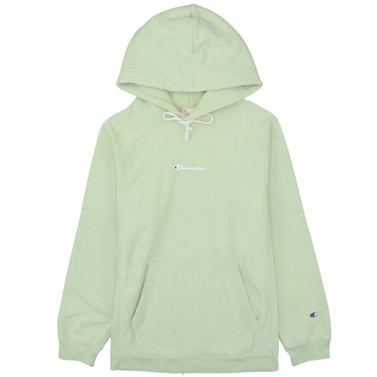 Champion Womens Green Reverse Weave Pullover Hoodie Medium