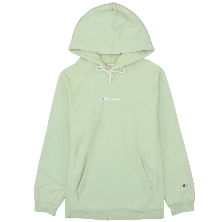Champion Womens Green Reverse Weave Pullover Hoodie Medium