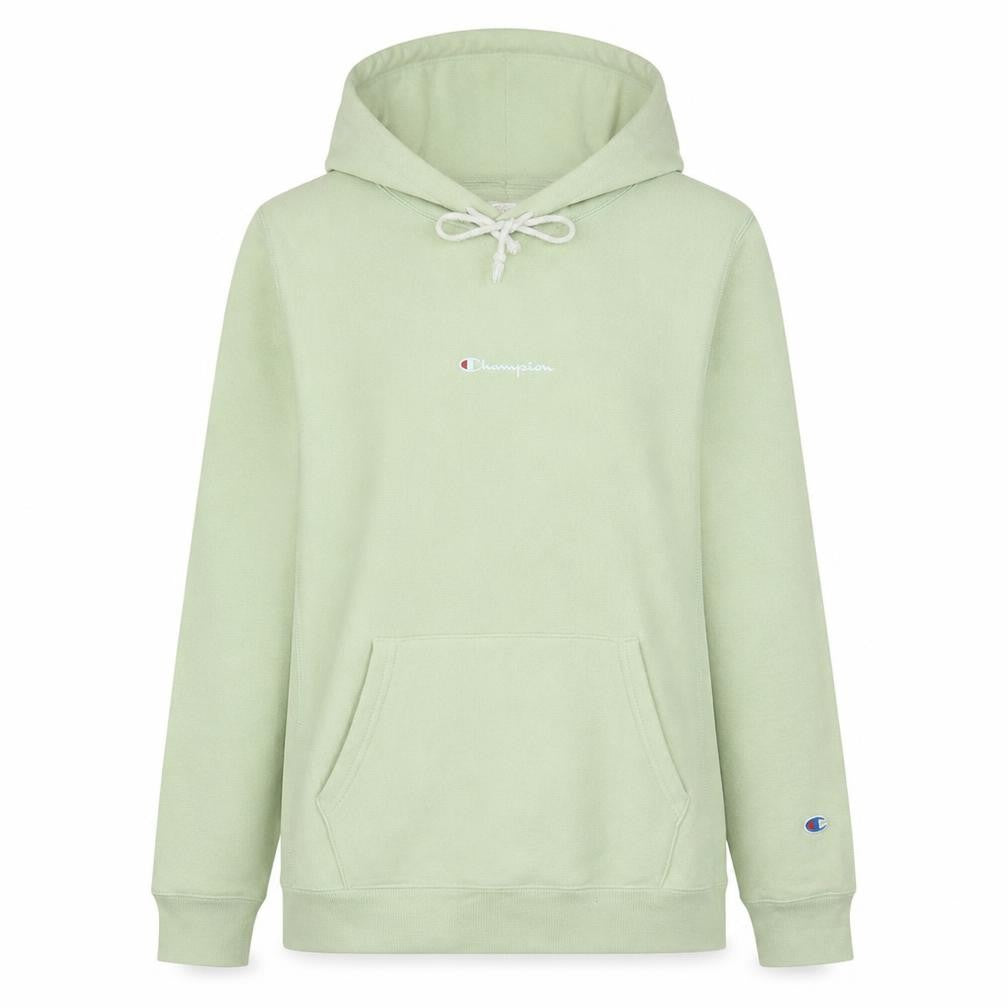 Champion Womens Green Reverse Weave Pullover Hoodie Medium