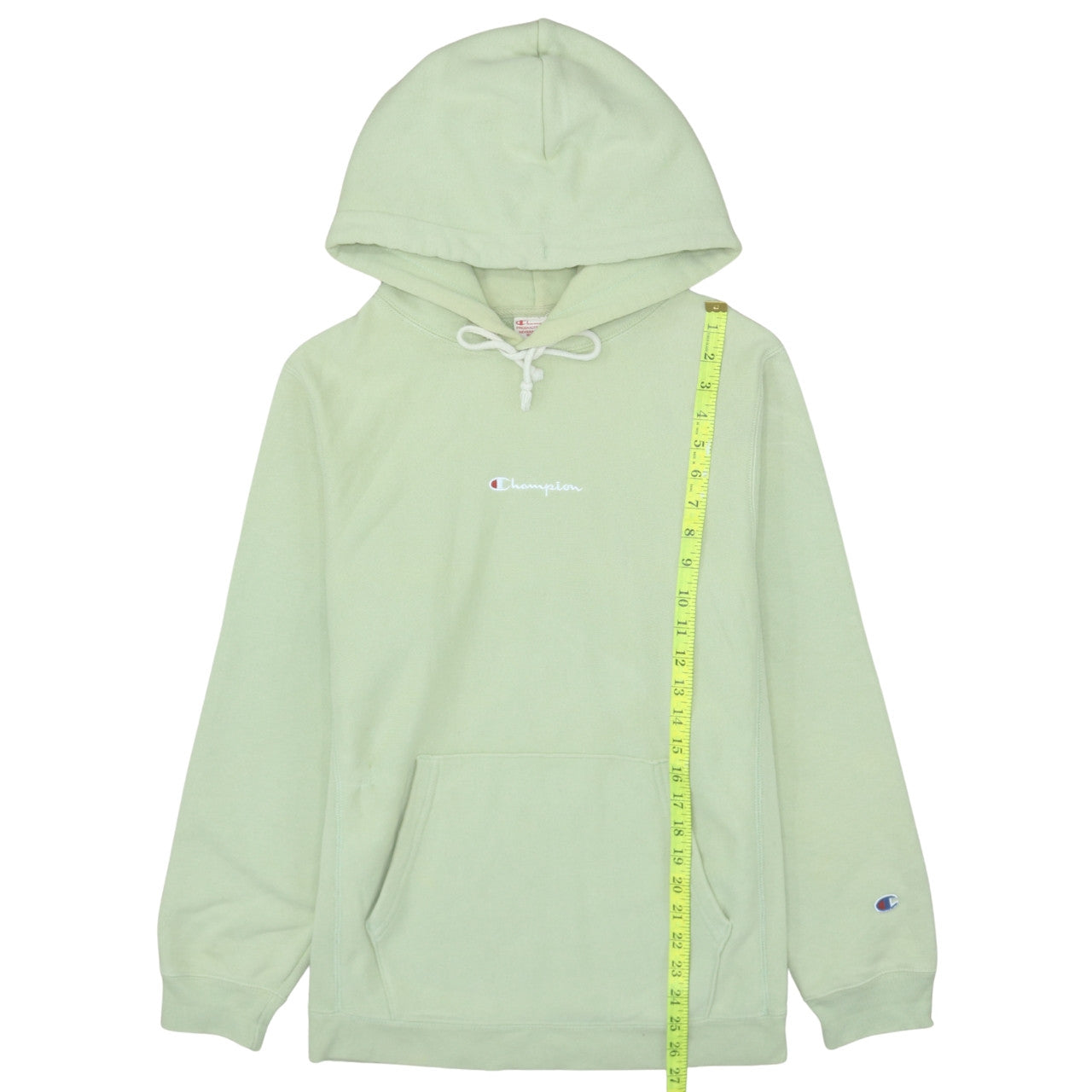 Champion Womens Green Reverse Weave Pullover Hoodie Medium
