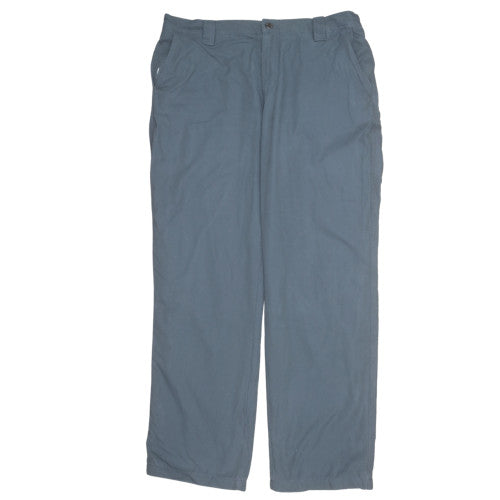 Columbia Men's Blue Walking Trousers 36W 32L Lightweight Hiking Pants