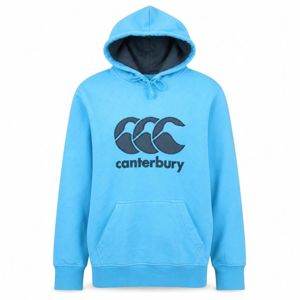 Canterbury Men's Blue Pullover Hoodie Size M Sports Fleece