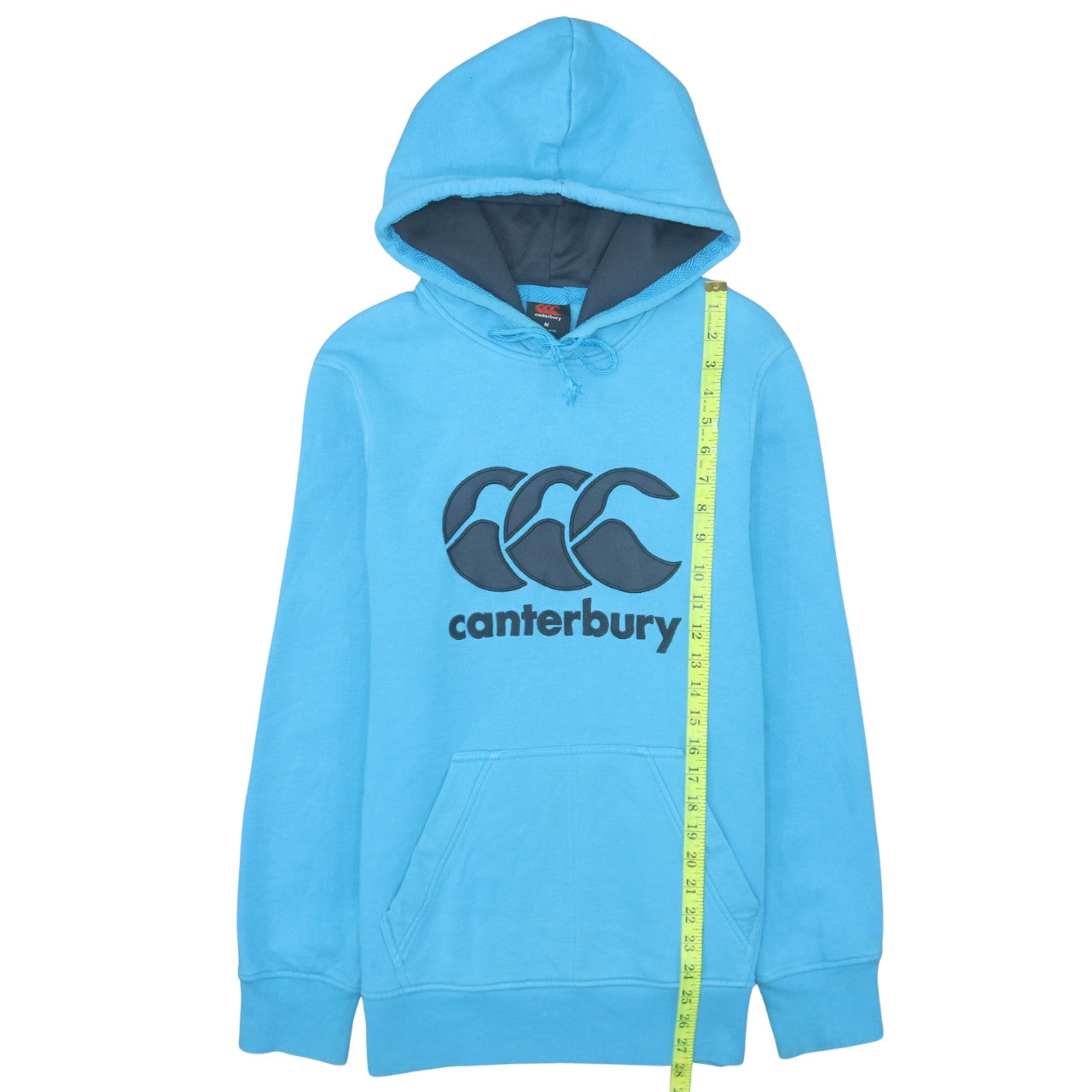 Canterbury Men's Blue Pullover Hoodie Size M Sports Fleece