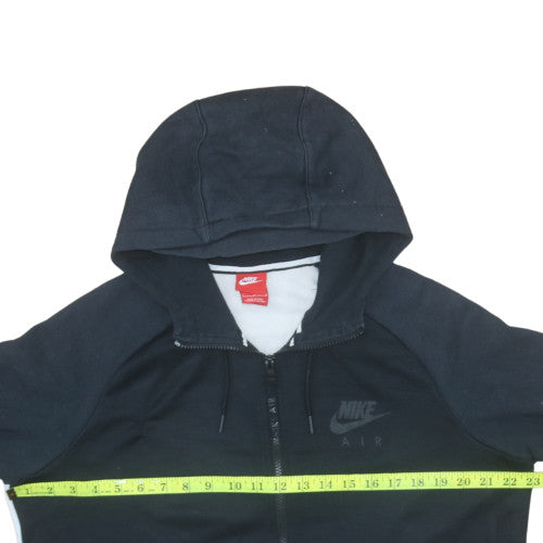 Nike Men's Black Full Zip Hoodie Size L Sports Fleece Sweatshirt