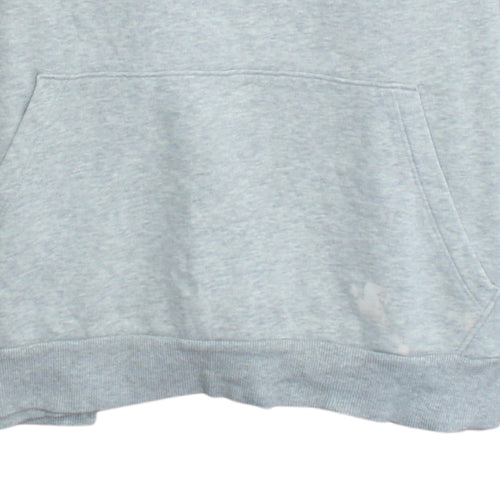 Puma Womens Grey Pullover Hoodie XL Logo Print Casual Sweatshirt