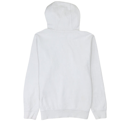 Nike Women's White XS Pullover Hoodie Cotton Blend Logo
