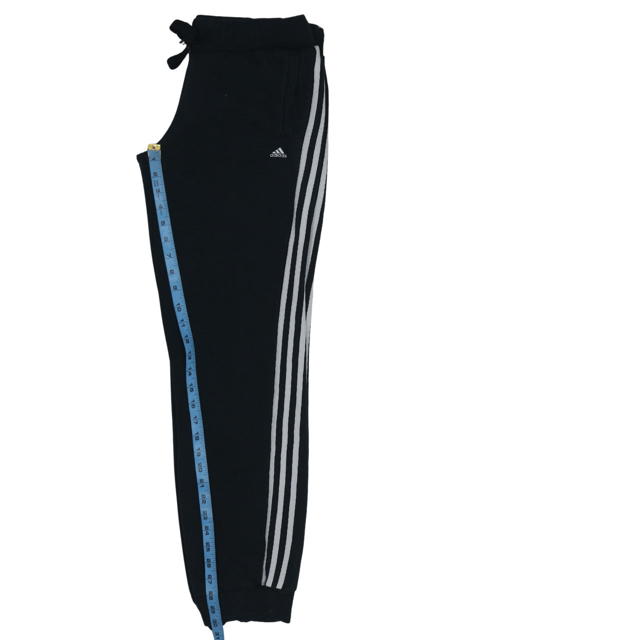 Adidas Women's Black Jogger Sweatpants S Elastic Waist Fleece